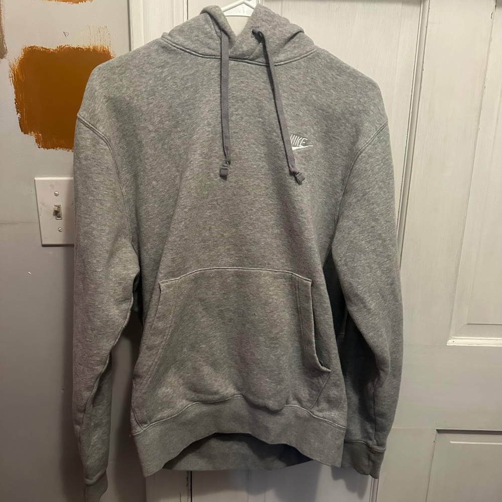 Nike Men's Gray Hoodie